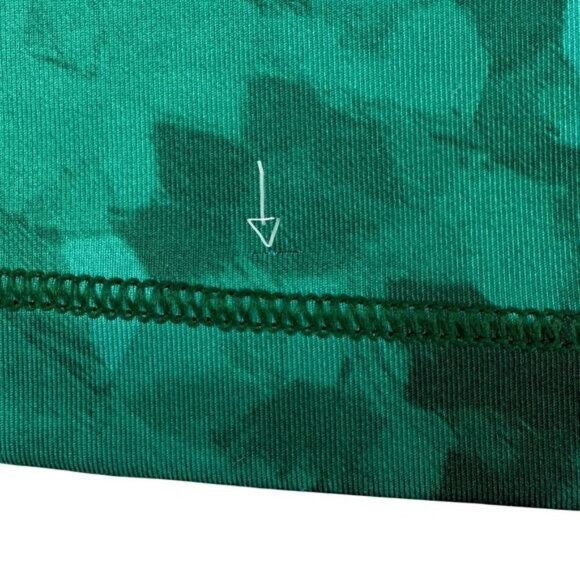 LULULEMON Meshed Up Tank Sz 6 Clouded Dreams Cosmic Teal Multi - Picture 4 of 6